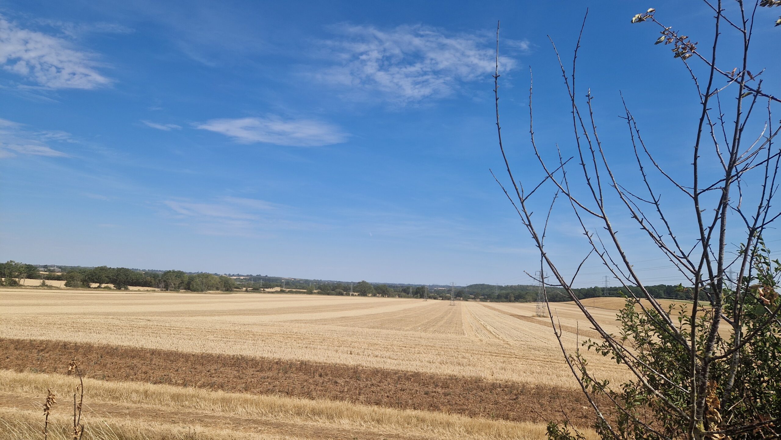 View toward Warwickshire